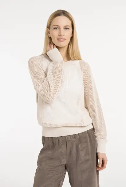 Trui 01-000592-605 cloud creme white