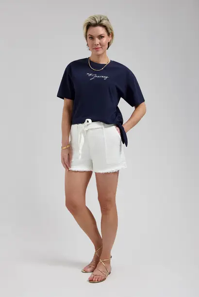 Short Sienna off white