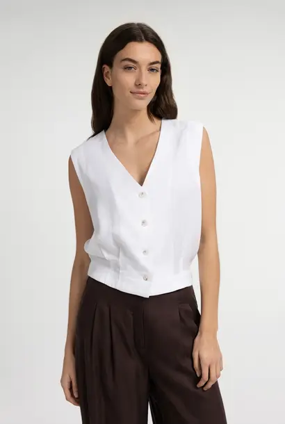 Blouse 01-201225-606 pure white