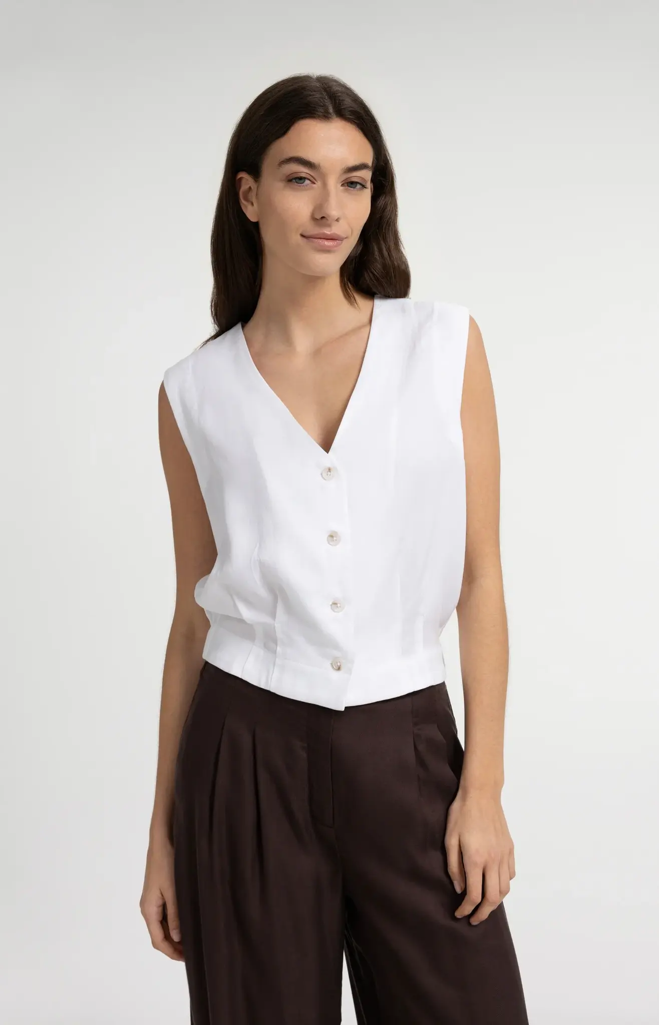 Blouse 01-201225-606 pure white-1