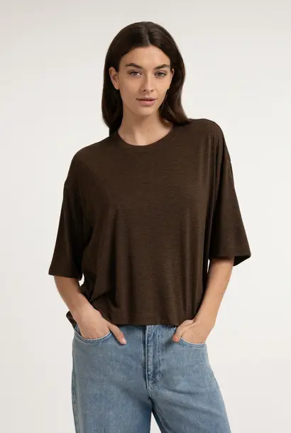 Top 01-709391-607 slate black brown melange