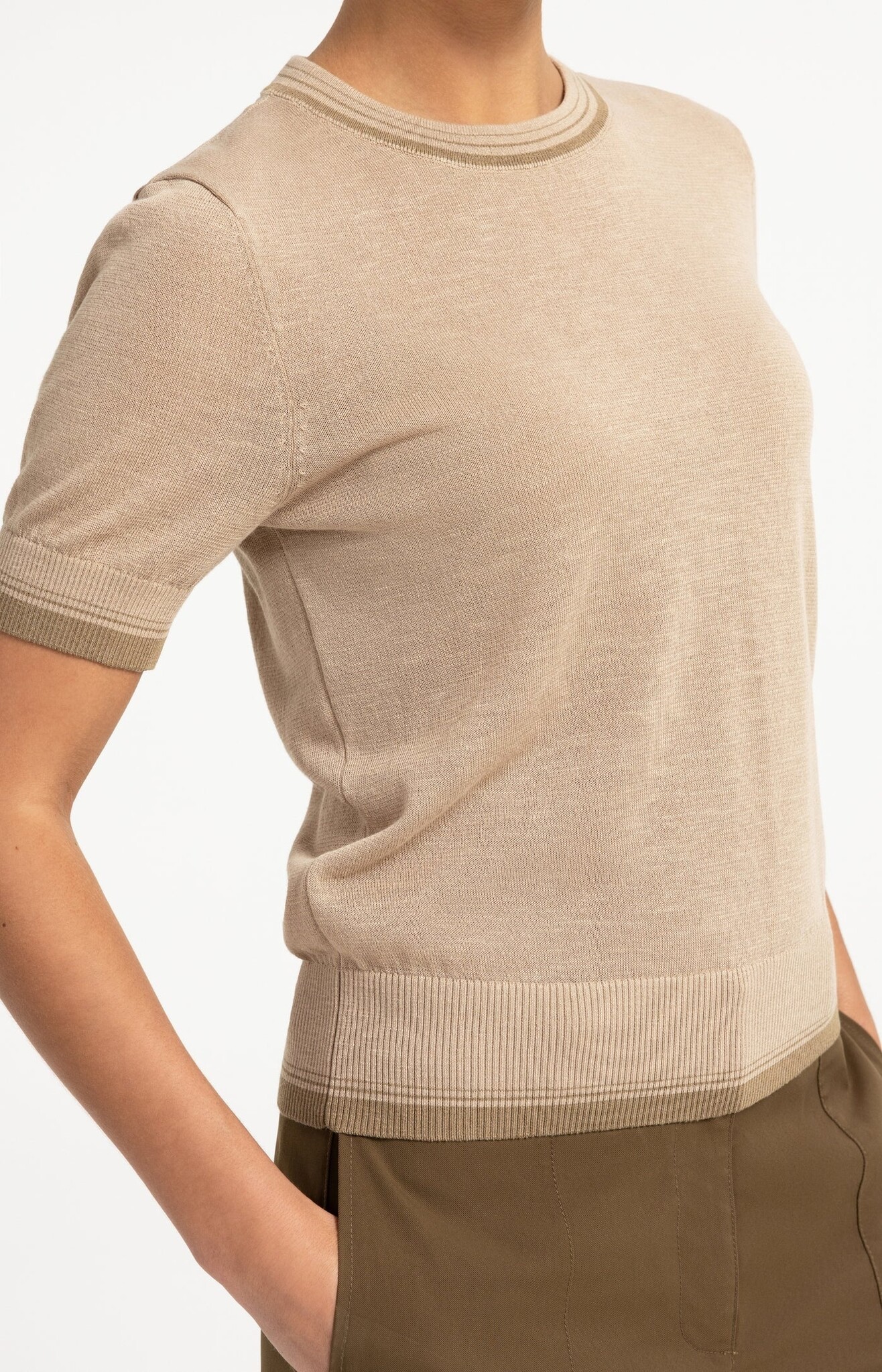 Trui 01-000610-608 beige melange-6