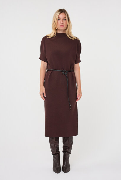 Jurk F26.18515 cacao