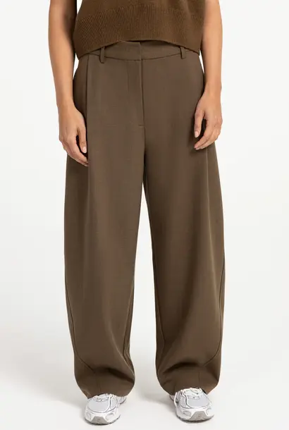 Broek 01-301275-608 teak brown