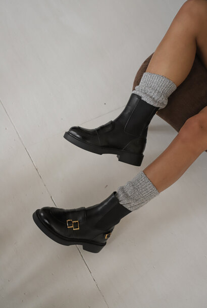Boots Lace-105 black