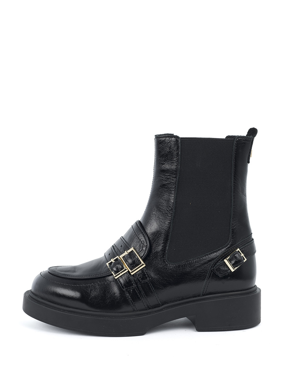 Boots Lace-105 black-2