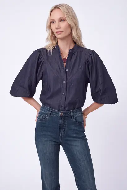 Blouse Bibi navy blue