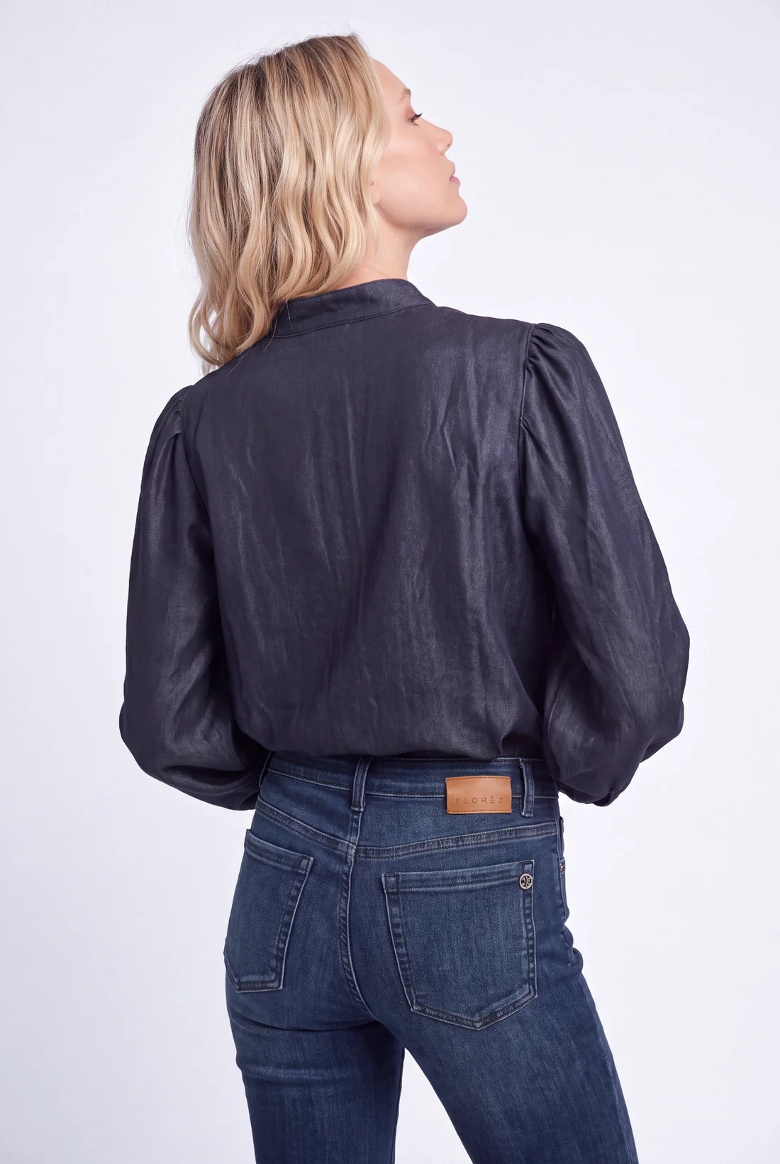 Blouse Bibi navy blue-2