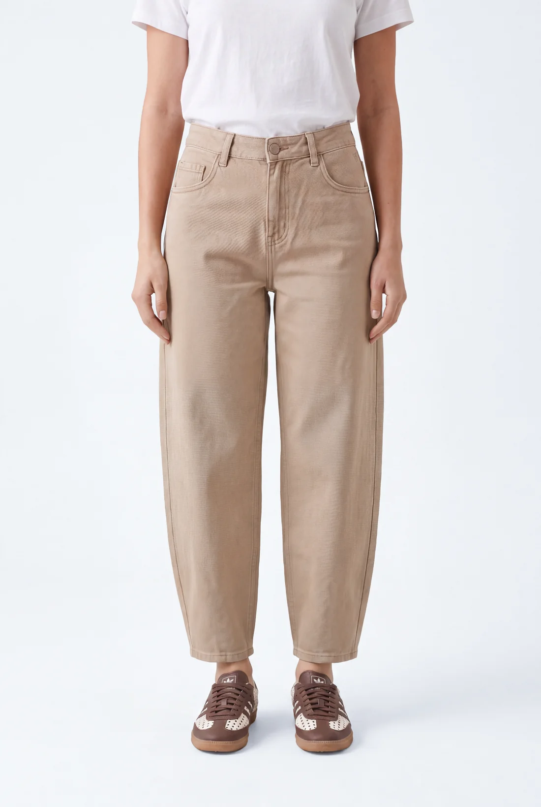 Jeans Jackey sand-1