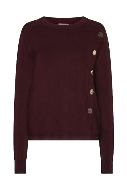 Trui F26.07545 merlot