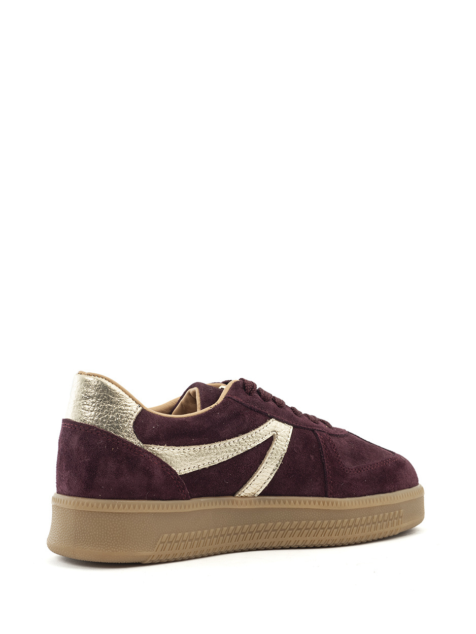 Sneaker Liva-48 bordo/gold-2