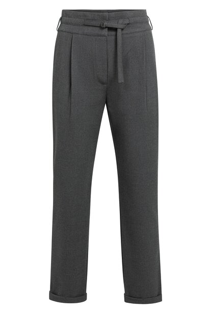 Broek 01-301287-609 hole black melange