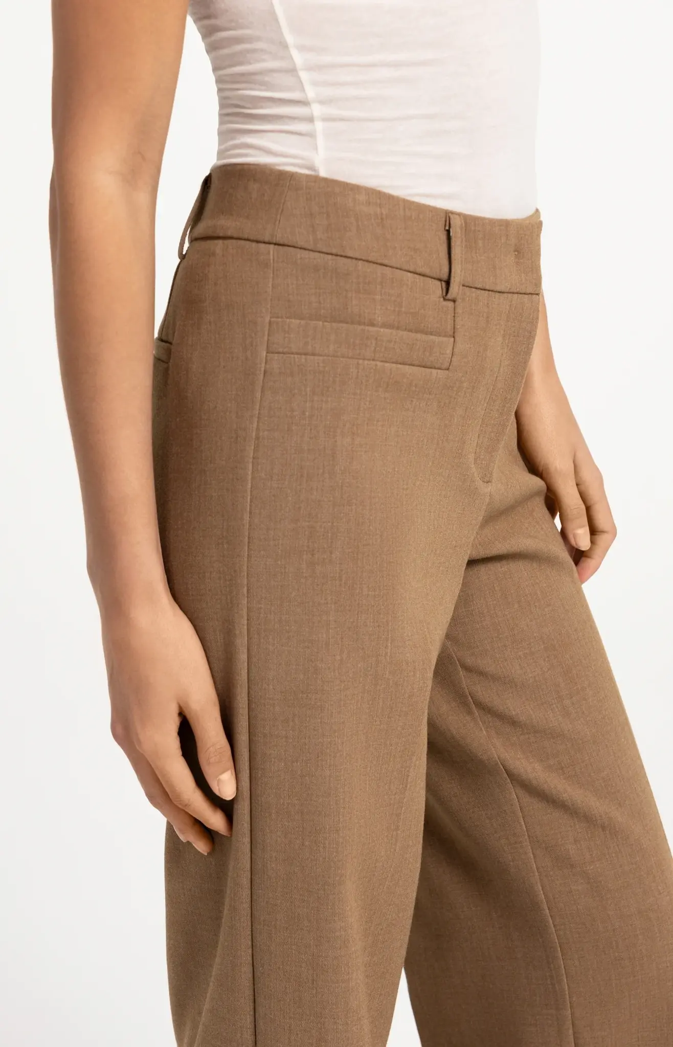 Broek 01-301285-609 otter brown melange-5