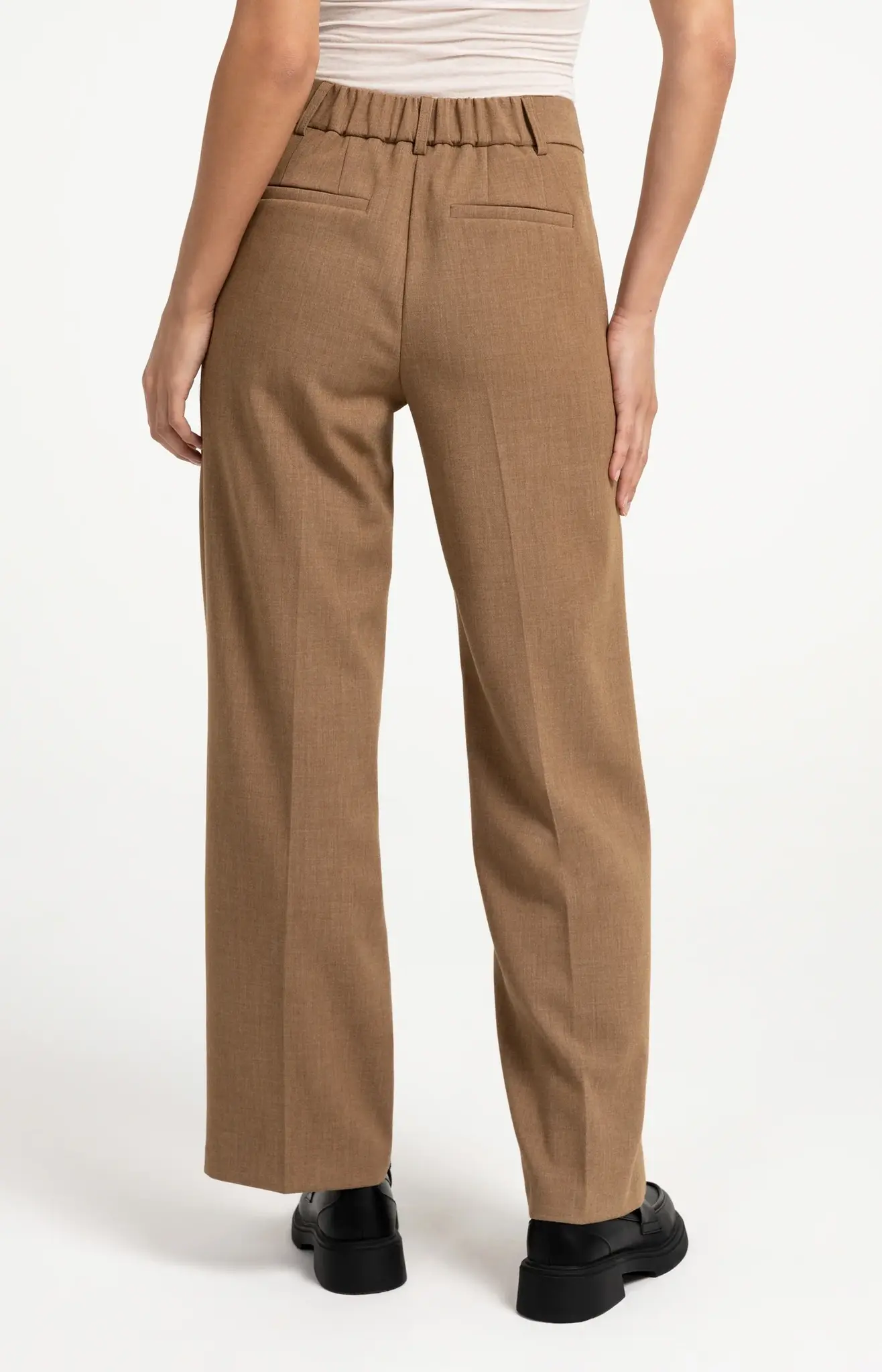Broek 01-301285-609 otter brown melange-6