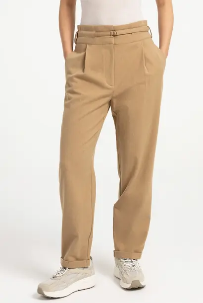 Broek 01-301287-609 cornstalk brown melange
