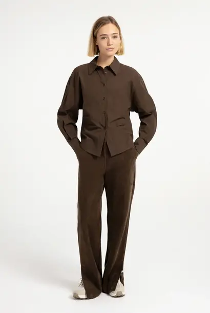 Blouse 01-201245-609 slate black brown