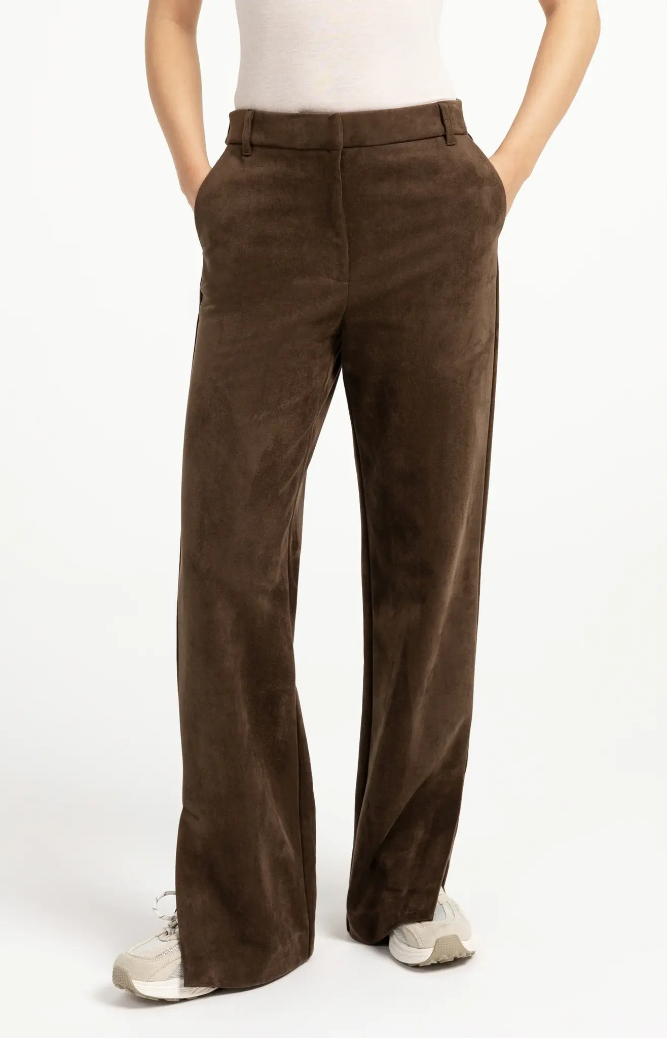 Broek 01-309283-609 slate black brown-1