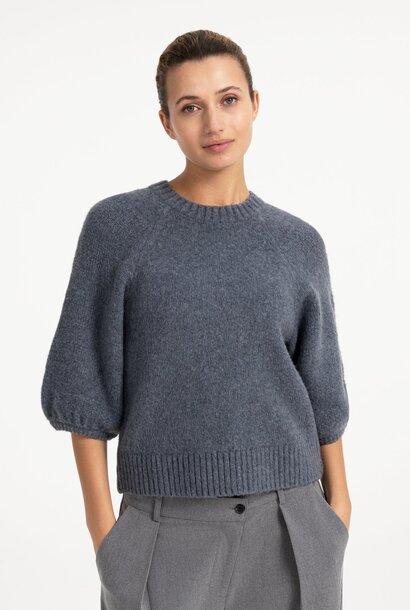 Trui 01-000644-609 arctic seal grey melange