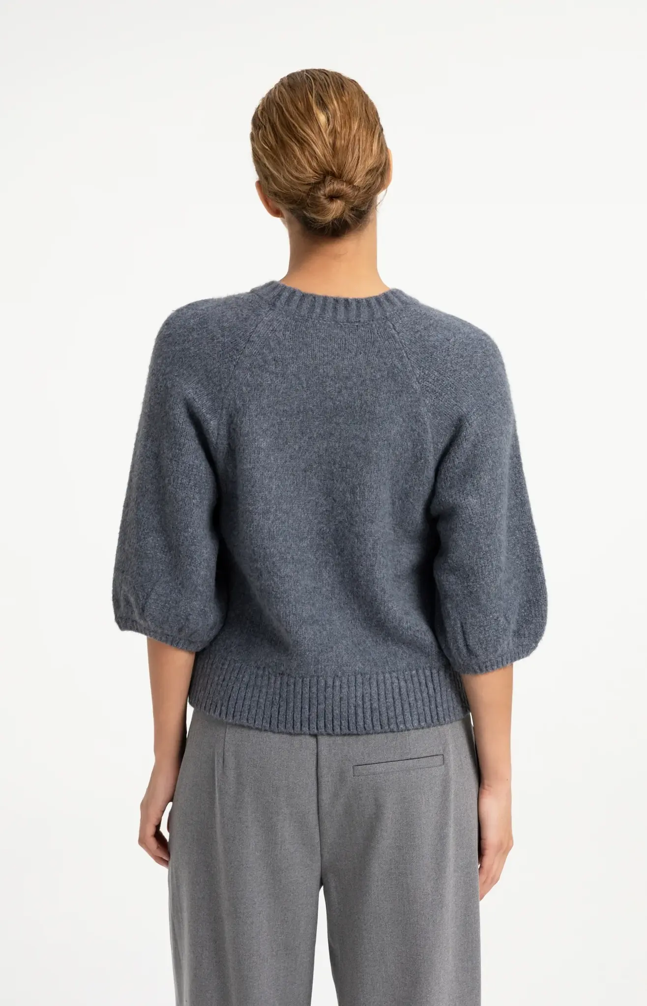 Trui 01-000644-609 arctic seal grey melange-7