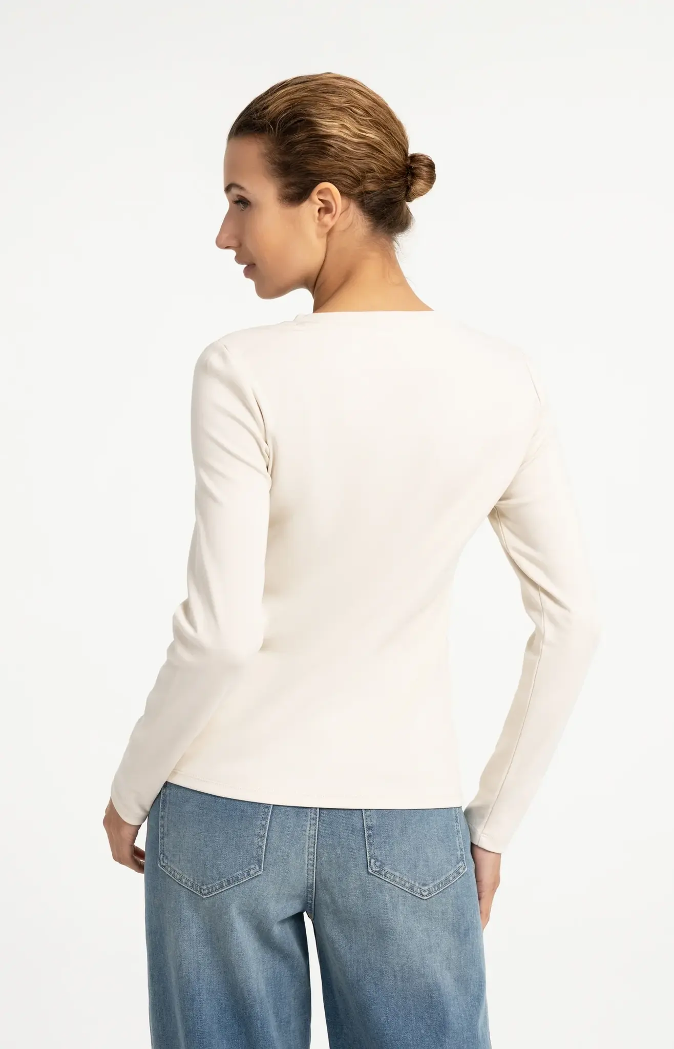T-shirt 01-719040-609 birch sand-4