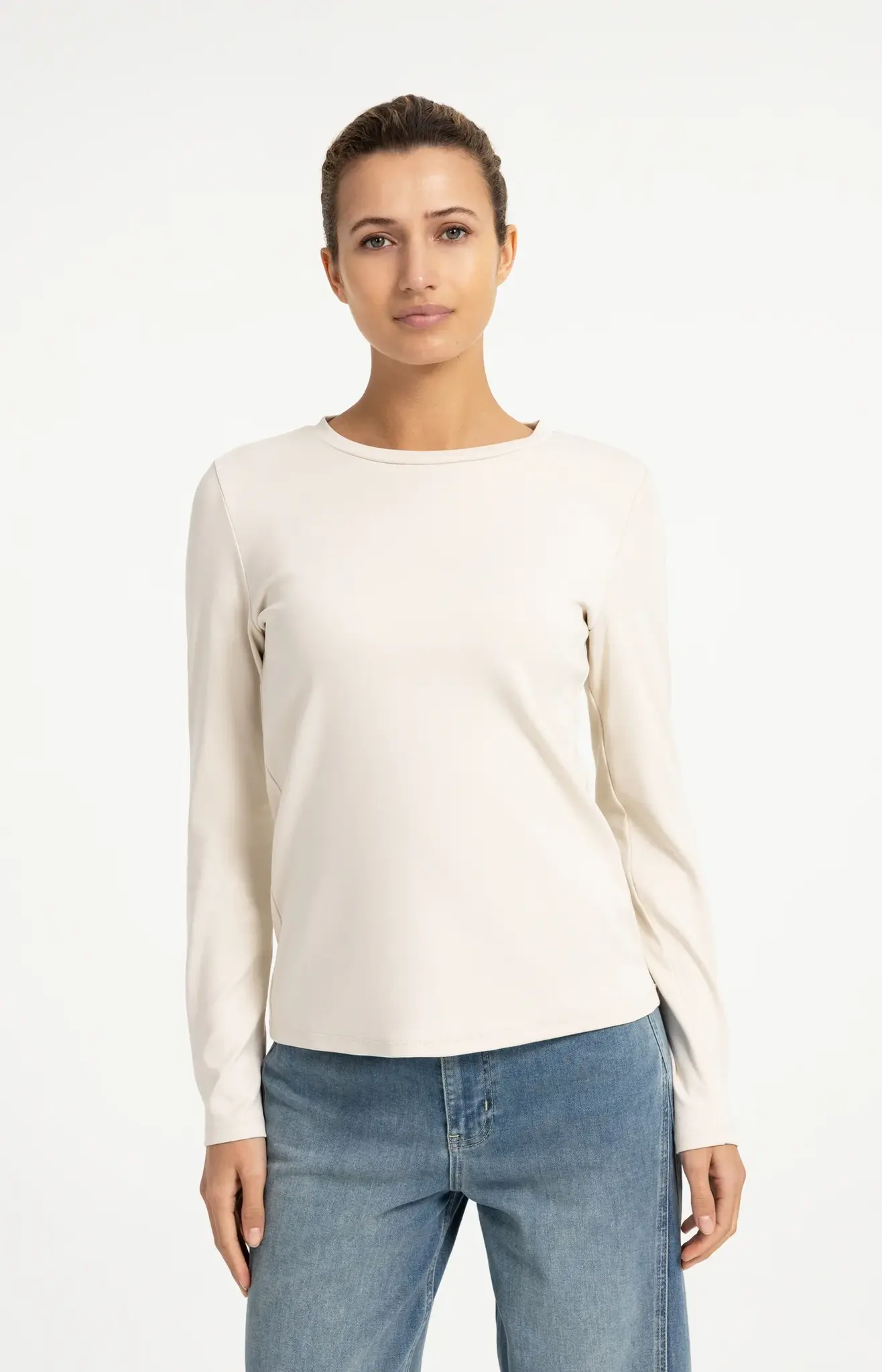T-shirt 01-719040-609 birch sand-5