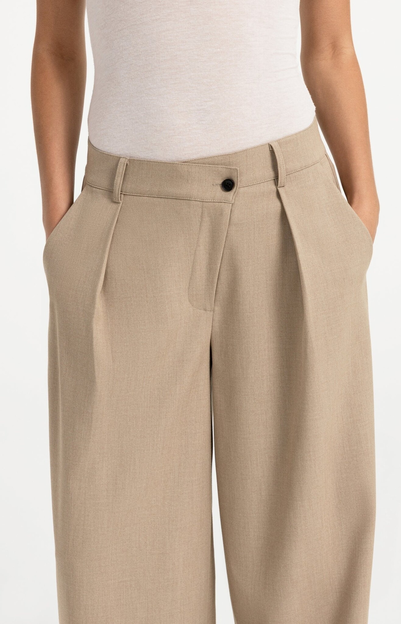 Broek 01-301286-609 pure cashmere grey melange-7