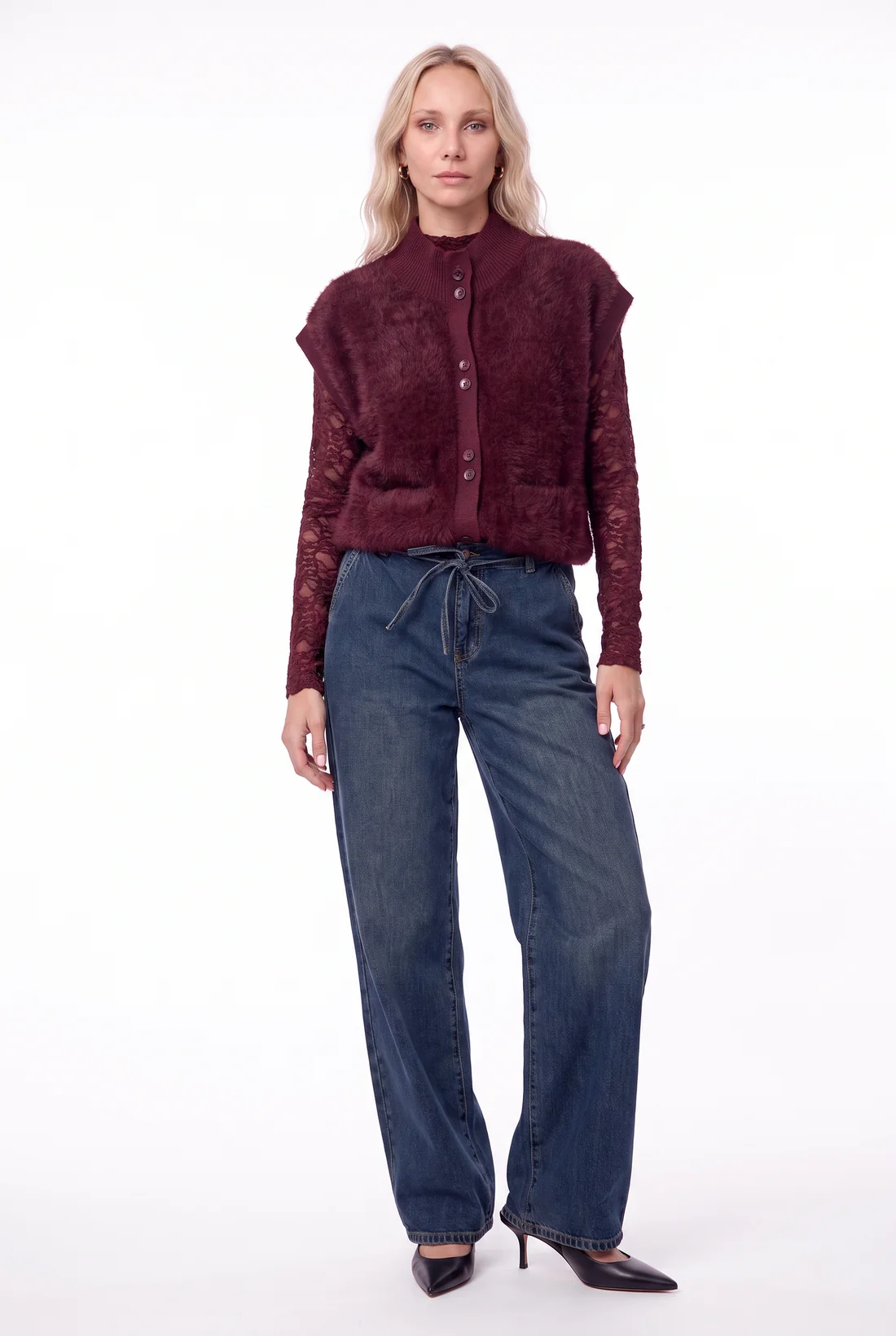 Jeans Pixie straight vintage blue-1