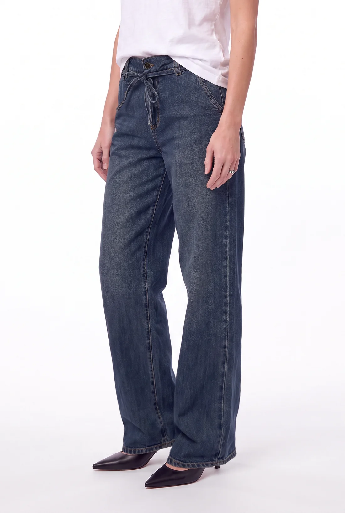 Jeans Pixie straight vintage blue-5