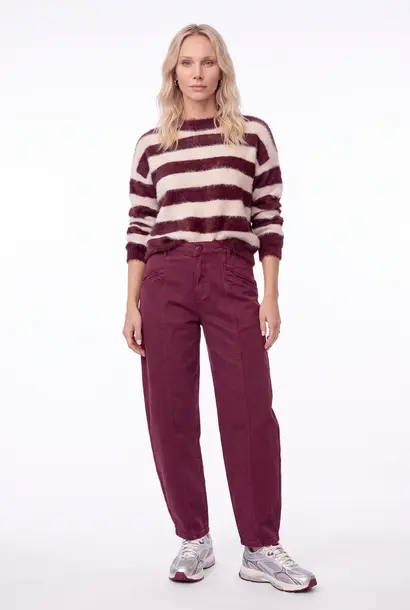Jeans Oxi mauve wine