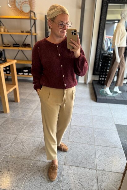 Vest FOR.9605.2664 bordeaux