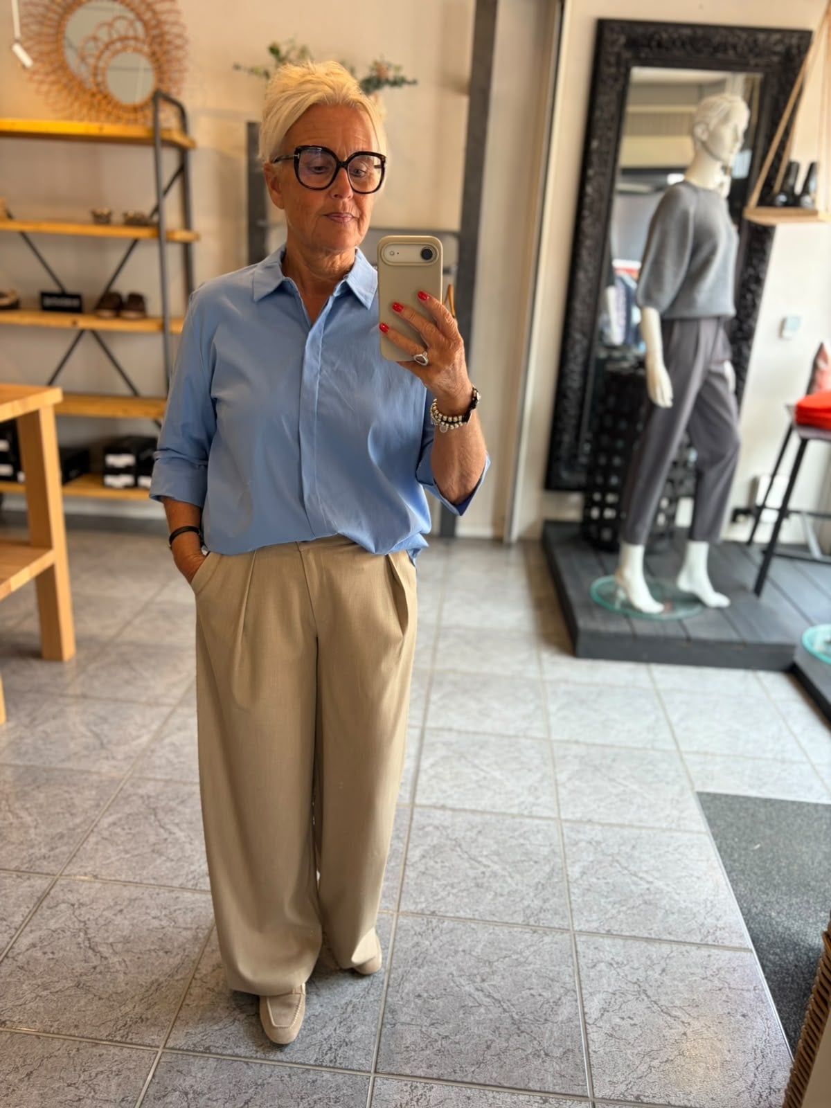 Blouse Chic dark jeans-1