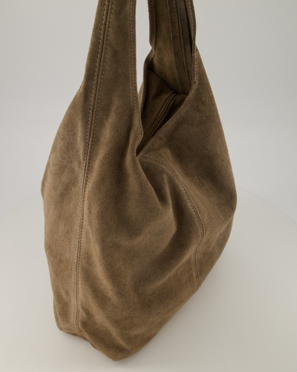 Tas Loreen suede taupe-2