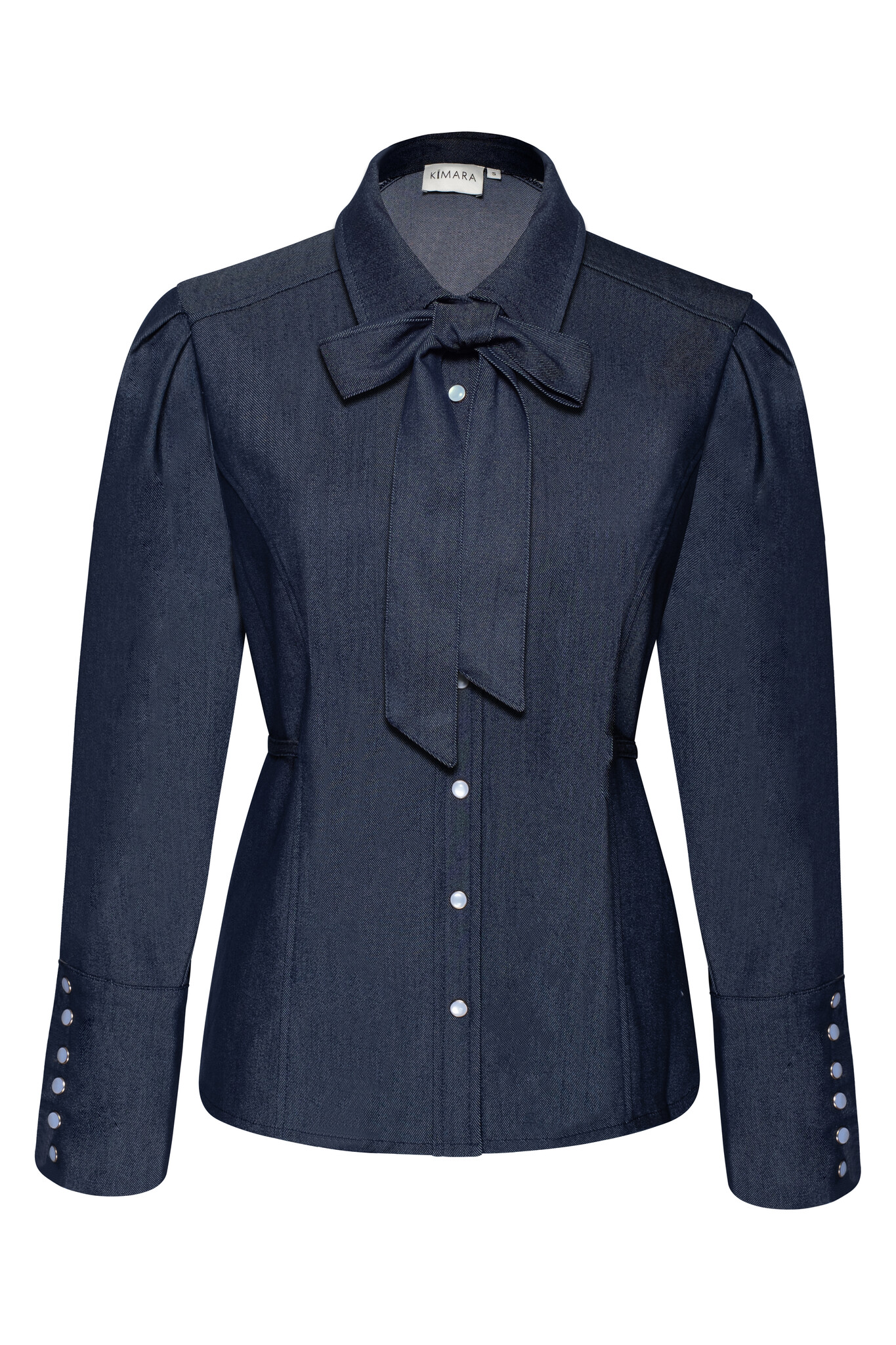 Blouse Bibi denim blue-2