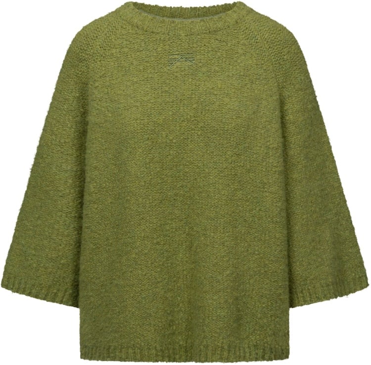 Trui Aspen olive green-2