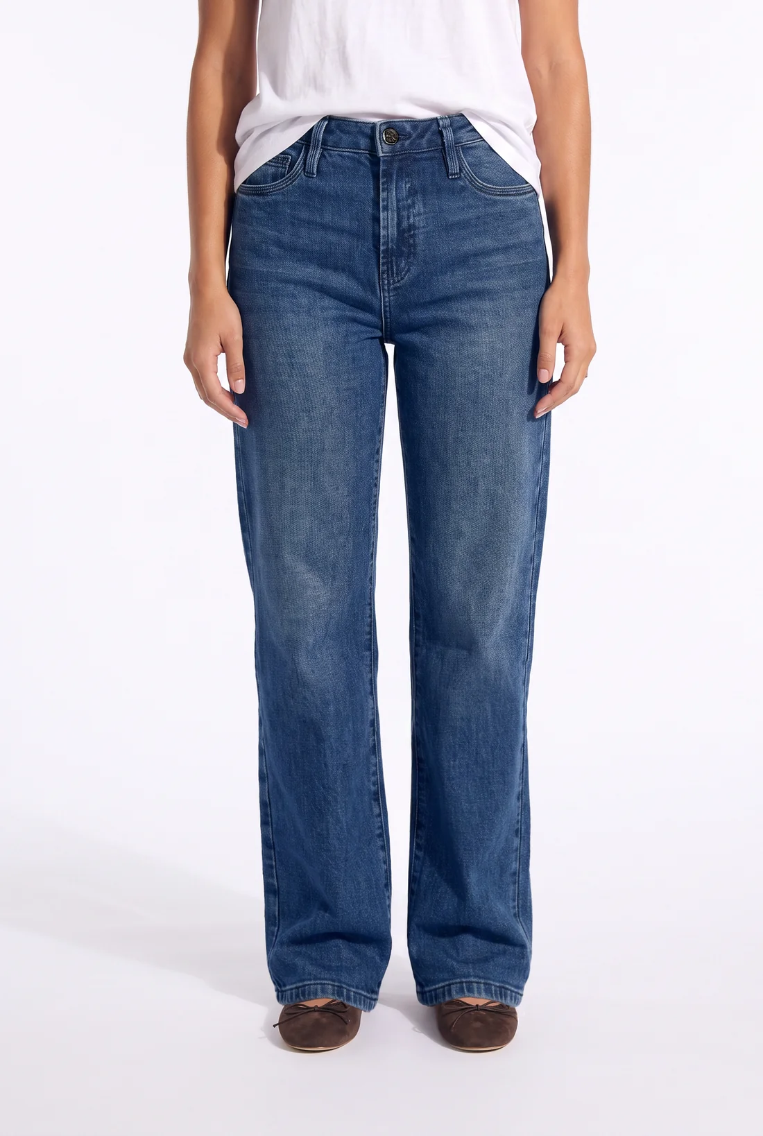 Jeans Sophie straight sea blue-2