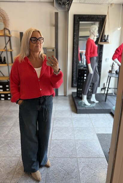 Vest FOR.9605.2679 rouge corail