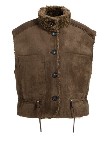 Bodywarmer 02-029012-610 cocoa brown