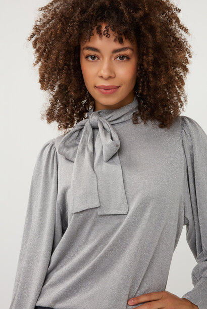 Blouse W26.28704 silver