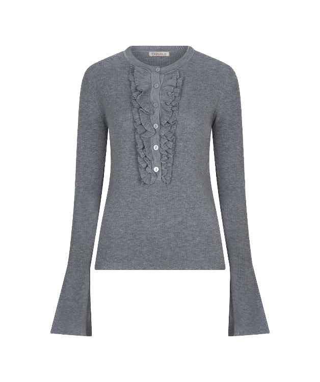 Trui W26.02715 grey melange-2