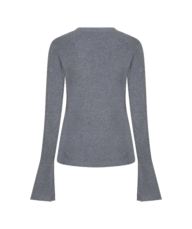 Trui W26.02715 grey melange-3