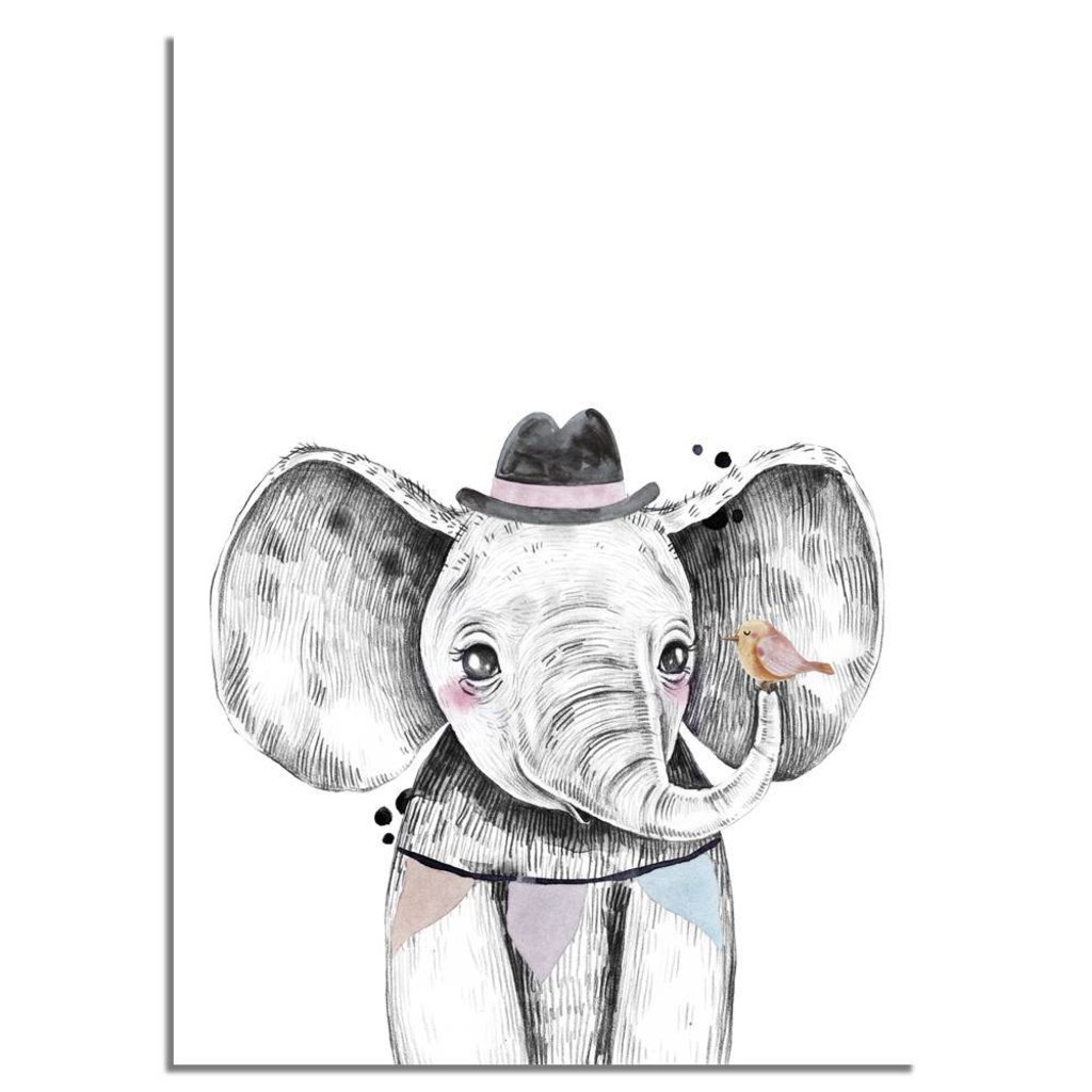 Bild Elefant Babyzimmer The Door Knockers