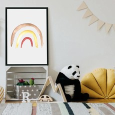 Kinderzimmer Regenbogen - bucherregal