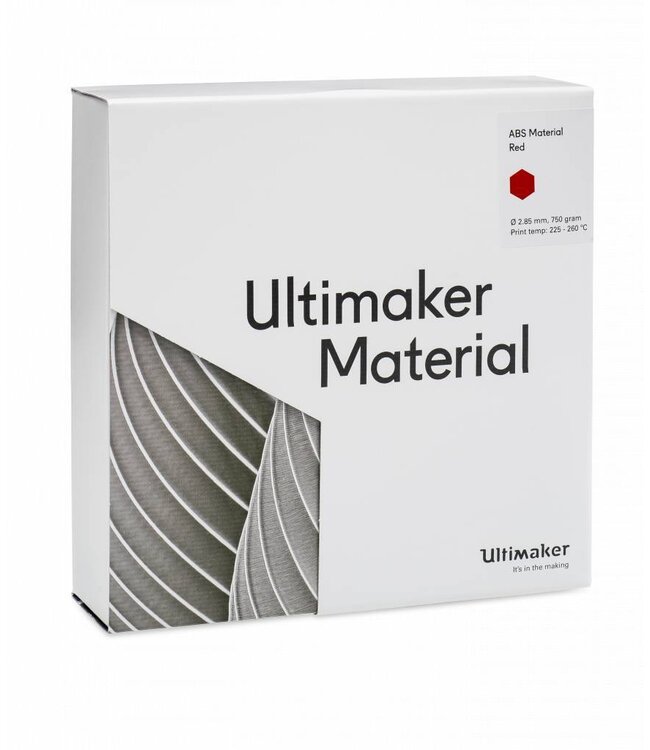 Ultimaker Ultimaker ABS Red 2,85mm
