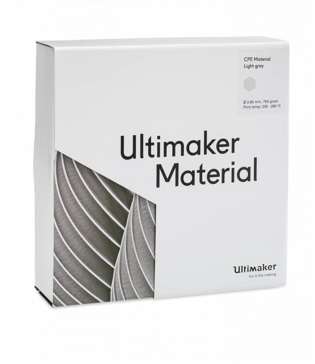 Ultimaker Ultimaker CPE  Light Gray 2,85mm