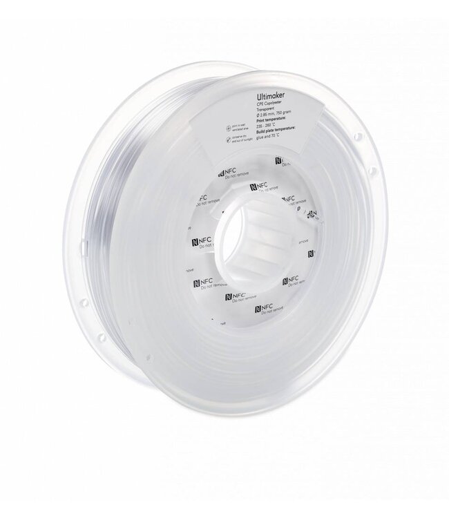 Ultimaker Ultimaker CPE Transparant 2,85mm