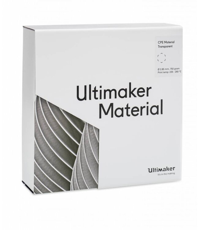Ultimaker Ultimaker CPE Transparant 2,85mm