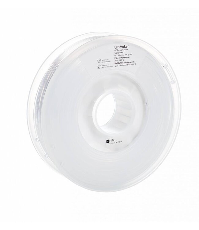 Ultimaker Ultimaker PC Transparant 2,85mm