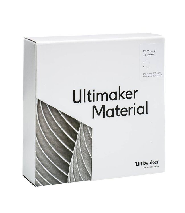 Ultimaker Ultimaker PC Transparant 2,85mm