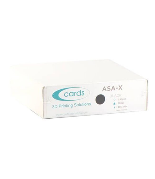 cards 3d printing solutions ASA-X Black 2,85mm