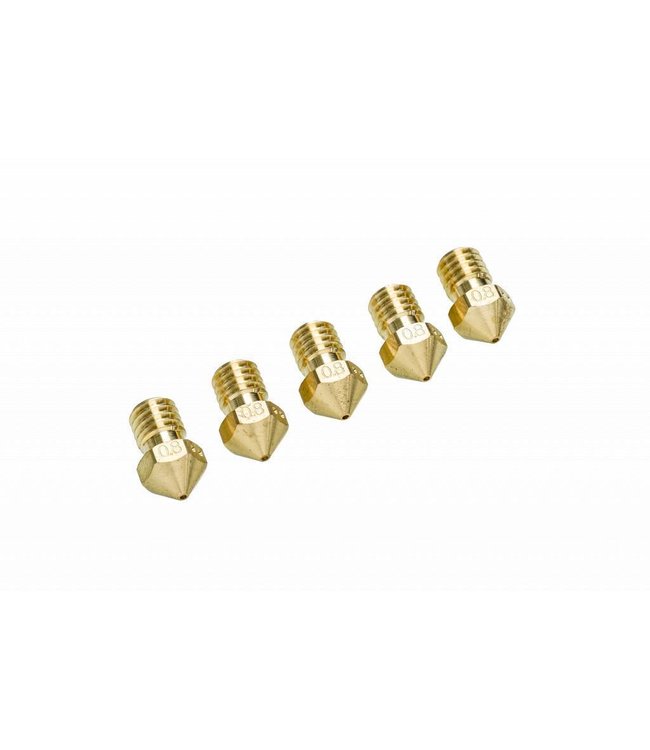 Ultimaker Ultimaker 2+ Nozzle pack 5 x 0,80 mm